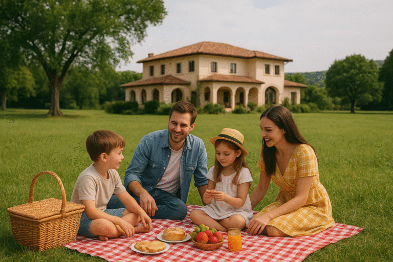 Family Picnic at naugaon farms