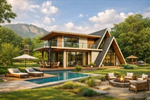 Whispering Woods Farmhouse by Ram Rattan Group, Naugaon Alwar 