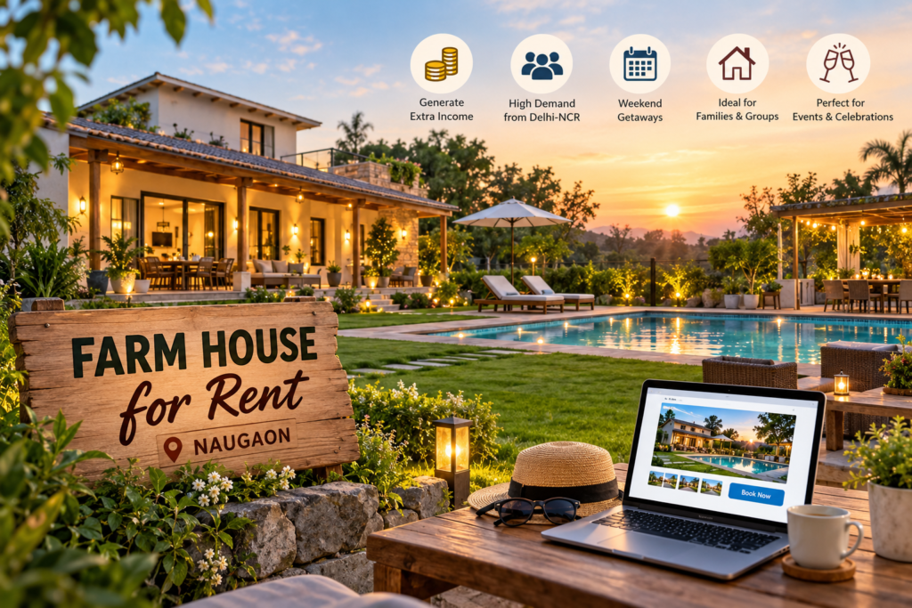 How to Rent Out Your Naugaon Farmhouse for Extra Income